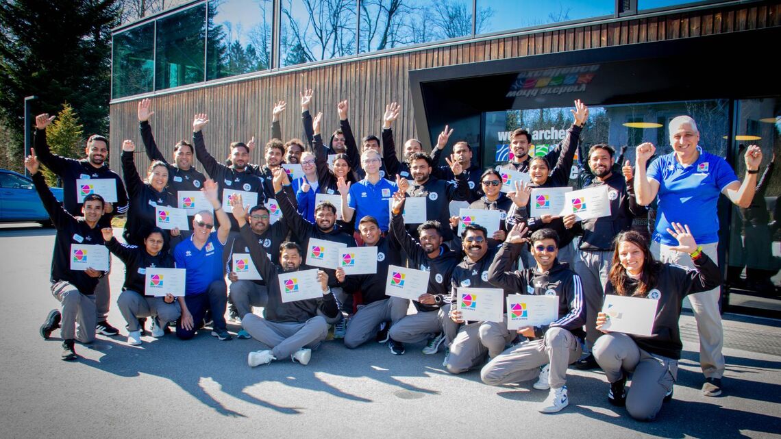 Global learning, local impact: Indian coaches train in Lausanne
